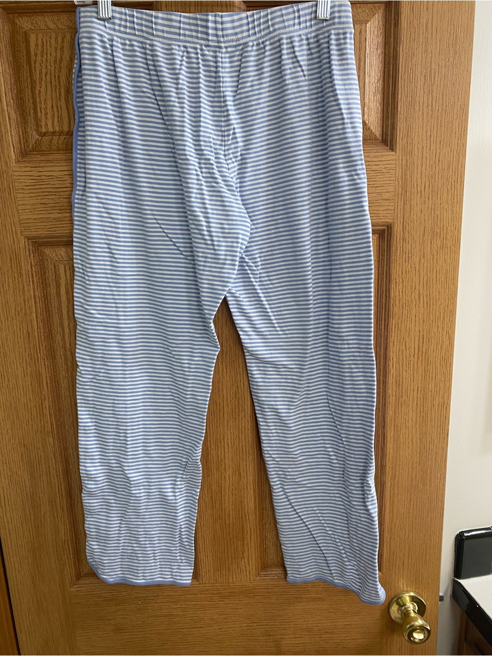 Lake Blue Striped Pajama Set - - Picture 5 of 5
